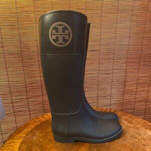 Tory Burch Black Winter & Rain Boots